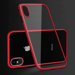 Apple iPhone XS Max 6.5 Kılıf Zore Devrim Mıknatıslı Cam Kapak Kırmızı