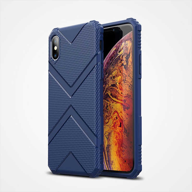 Apple iPhone XS Max 6.5 Kılıf Zore Hank Silikon - 11