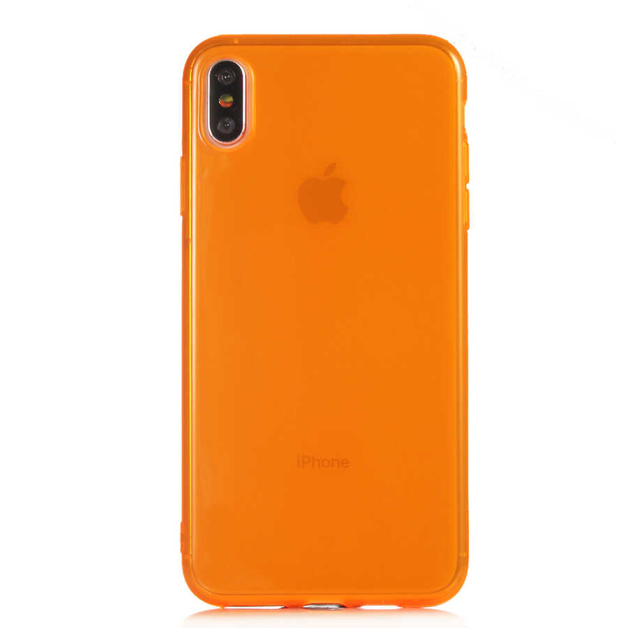 Apple iPhone XS Max 6.5 Kılıf Zore Mun Silikon - 12