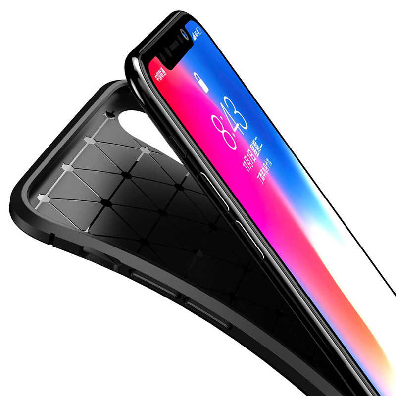 Apple iPhone XS Max 6.5 Kılıf Zore Negro Silikon Kapak - 8