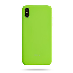 Apple iPhone XS Max 6.5 Kılıf Roar Jelly Kapak Yeşil