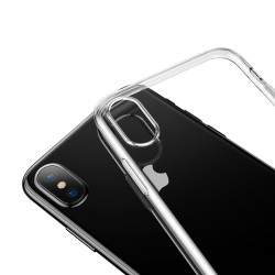 Apple iPhone XS Max 6.5 Kılıf Zore Ultra İnce Silikon Kapak 0.2 mm Renksiz