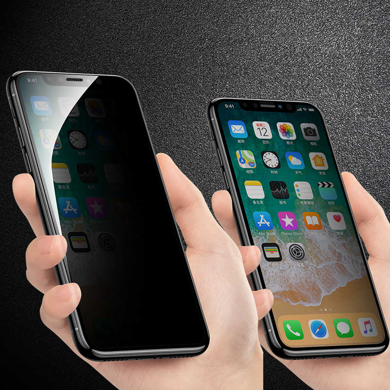 Apple iPhone XS Max 6.5 Zore Anti-Dust Matte Privacy Tempered Screen Protector - 6