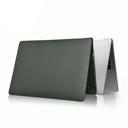 Apple Macbook 13.3' Air 2020 A2337 Wiwu MacBook iKavlar Shield Kapak Koyu Yeşil