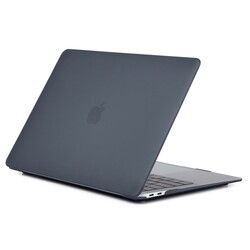 Apple Macbook 13.3' Air 2020 A2337 Zore MSoft Kristal Cover Black