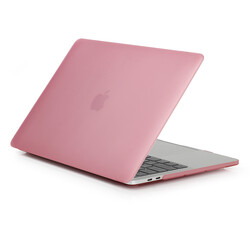 Apple Macbook 13.3' New Pro Zore MSoft Matte Cover Pink
