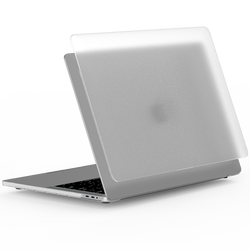 Apple Macbook 13.6' Air 2022 M2 A2681 Wiwu Macbook iShield Hard Shell Kapak Beyaz