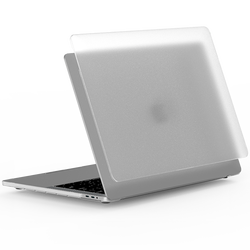 Apple Macbook 13.6' Air 2024 M2 A2681 Wiwu Macbook iShield Hard Shell Kapak Beyaz