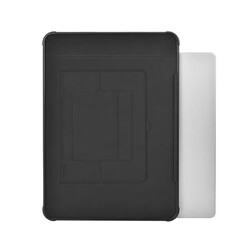 Apple Macbook 14.2' 2021 Wiwu Defender Stand Case Taşınabilir Standlı Magnetik PU Laptop Çantası Siyah