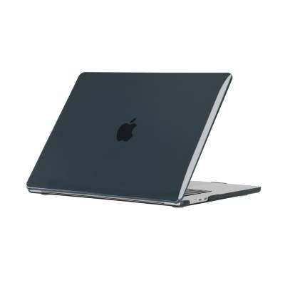 Apple Macbook 15′ Air M2 2024 A2941 Zore MSoft Kristal Kapak Siyah