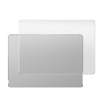 Apple Macbook Neo 13' A3404 Amazing Titan Pro SlimFit HardShell Series Cover Şeffaf