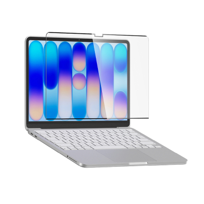 Apple Macbook Neo 13' A3404 Amazingthing Radix MagClear Serisi Magnetik Ekran Koruyucu Şeffaf