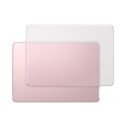 Apple Macbook Neo 13' A3404 Amazinthing Titan Pro SlimFit HardShell Serisi Kapak Pembe