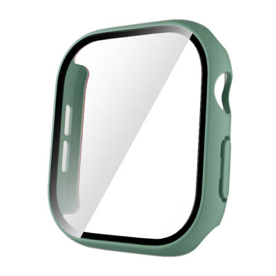 Apple Watch 10 42mm Hard PC Case and Screen Protector Zore Watch Gard 35 Green