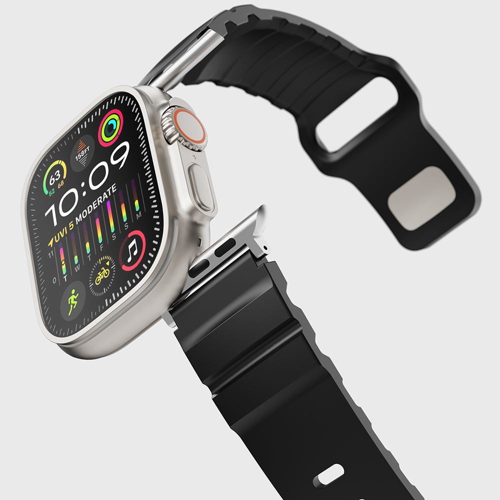 Apple Watch 10 42mm KRD-143 Silikon Kordon - 26
