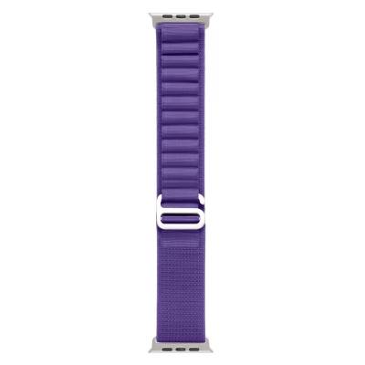 Apple Watch 10 42mm Zore KRD-74 Mesh Band Purple