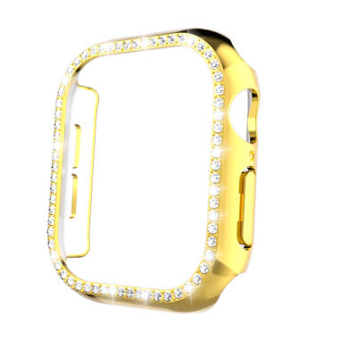 Apple Watch 10 42mm Zore Watch Gard 05 Hard PC Protector Gold