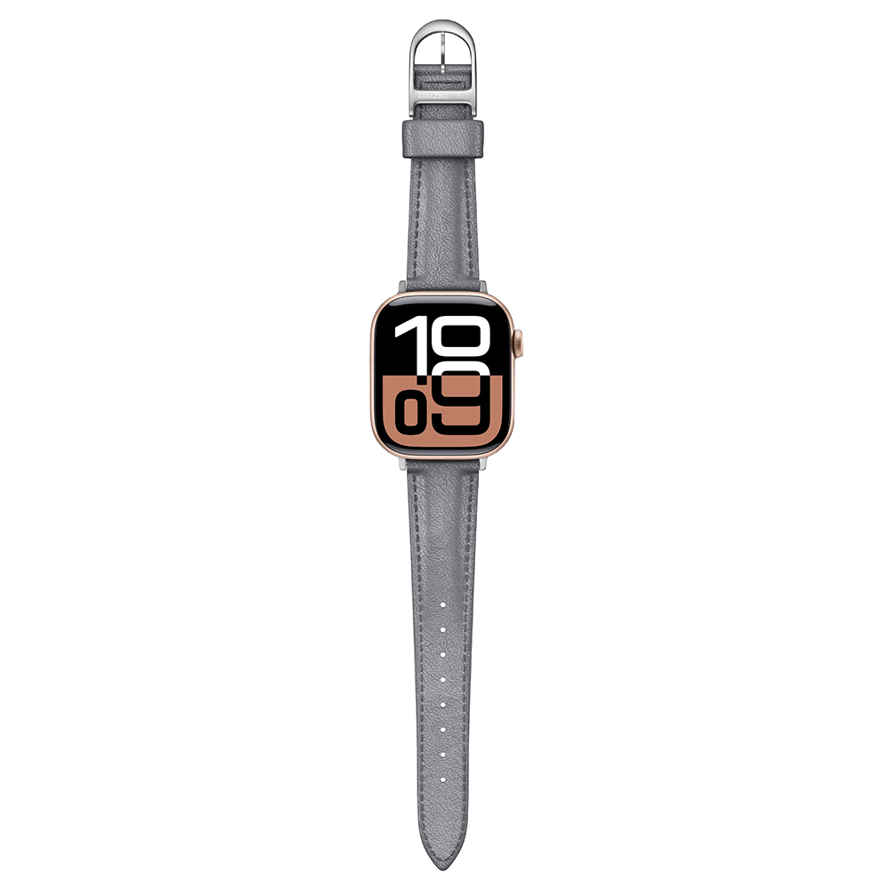 Apple Watch 10 46mm Amazingthing Glamour Class Deri Kordon - 10