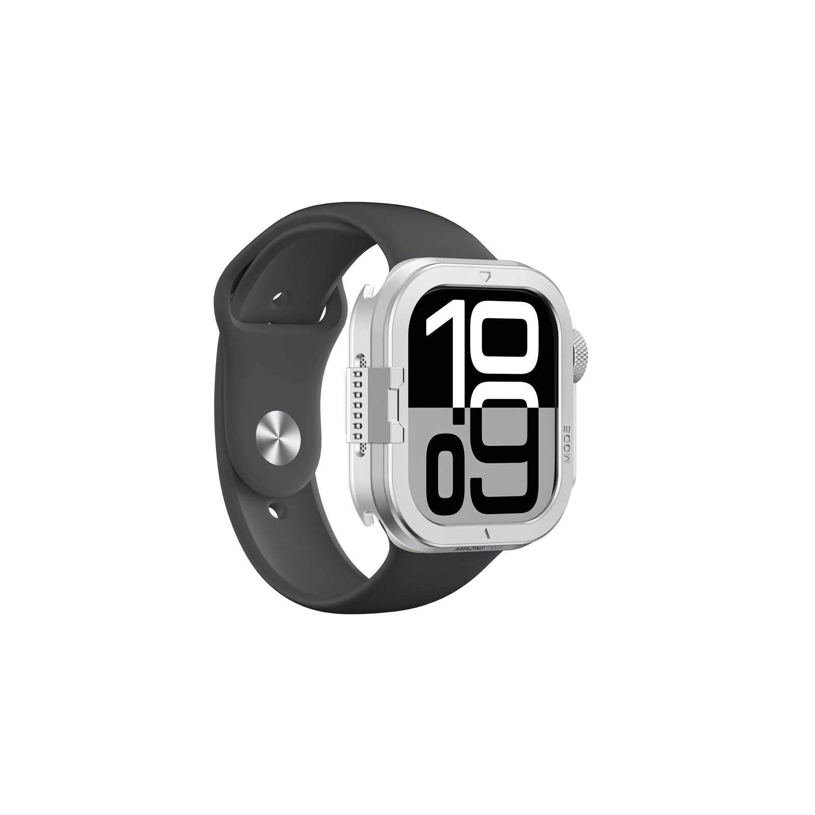 Apple Watch 10 46mm Amazingthing Premium Armor Fit FullGuard Metal Kasa ve Ekran Koruyucu - 9
