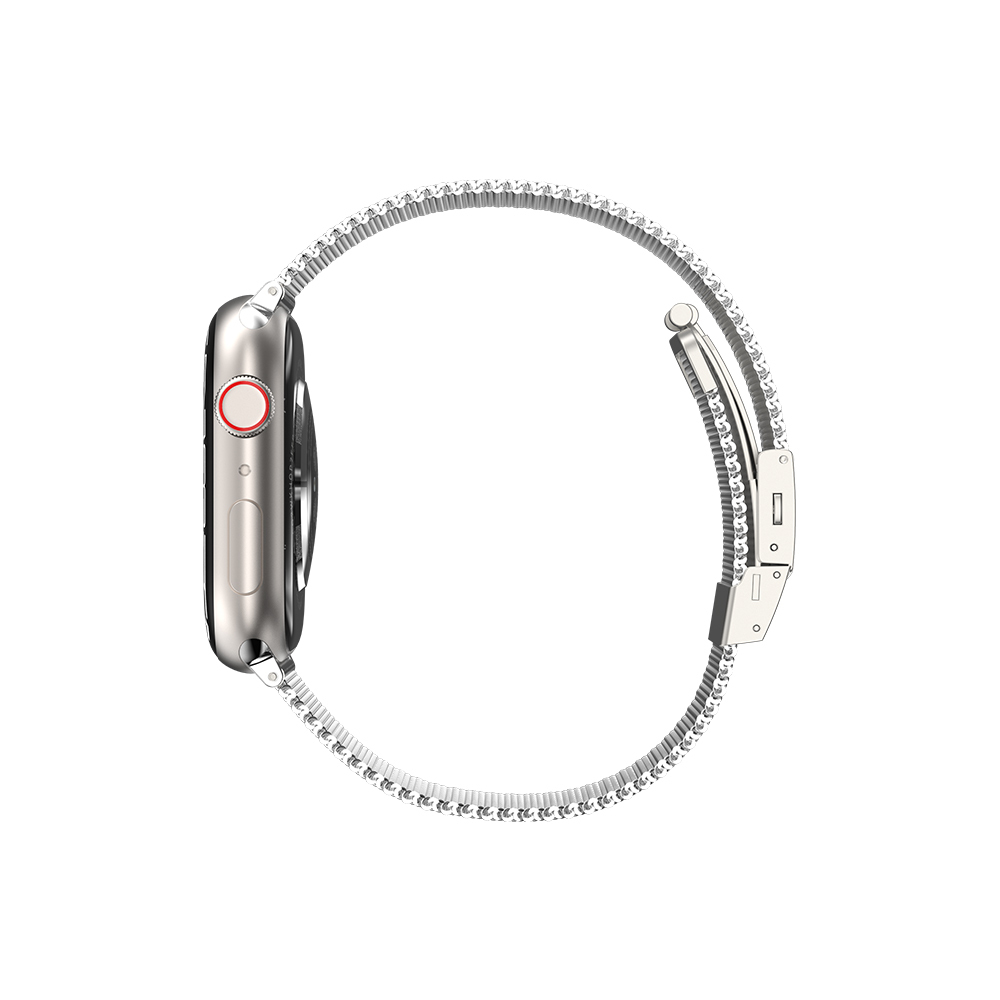 Apple Watch 10 46mm Amazingthing Titan Metal Mesh Band - 9