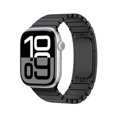 Apple Watch 10 46mm KRD-35 Metal Band Black