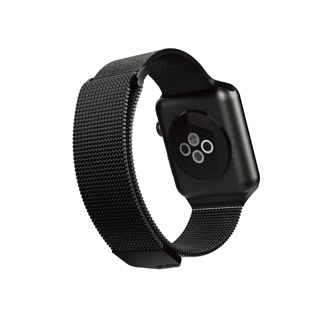 Apple Watch 10 46mm Raptic Hybrid Serisi Metal Hasır Kordon - 3