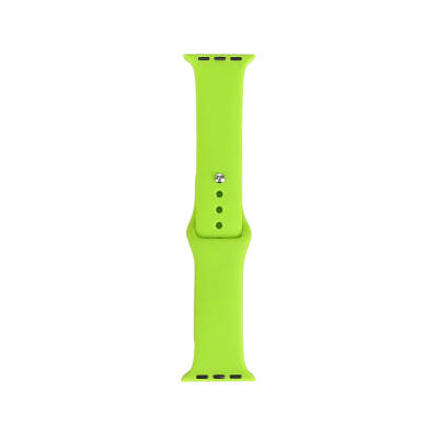 Apple Watch 38mm Band Serisi Klasik Kordon Silikon Strap Kayış Yeşil
