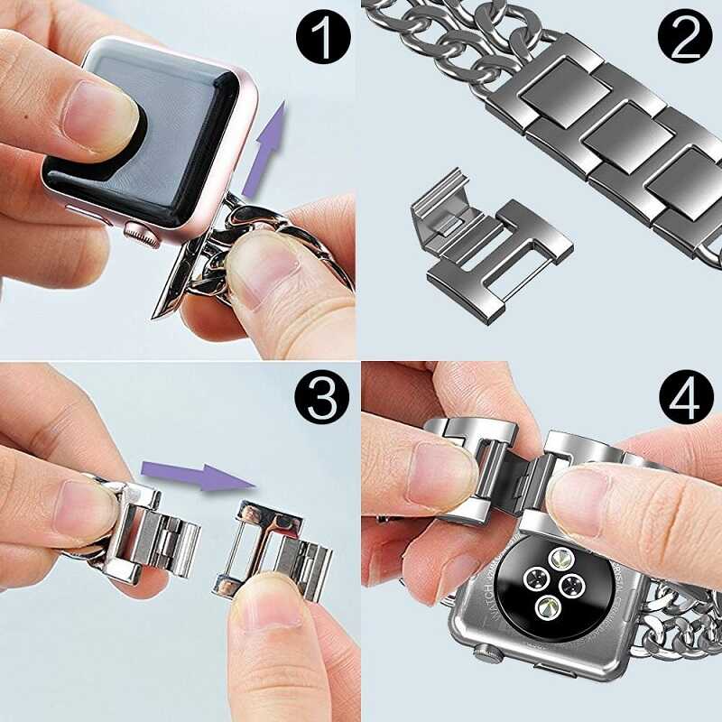 ​​​Apple Watch 38mm Cowboy Metal Band - 8