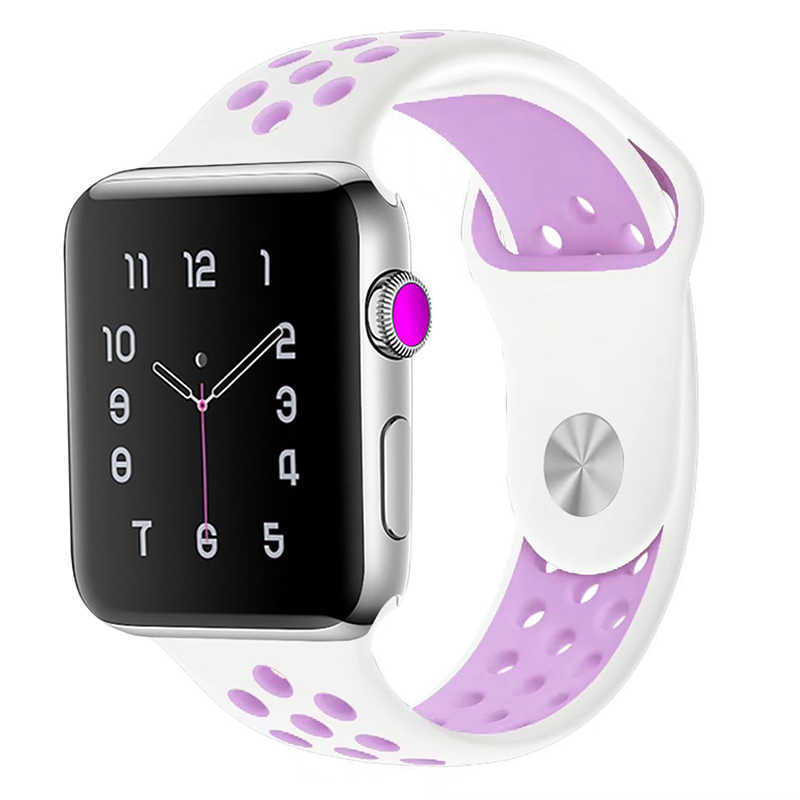 Apple Watch 38mm KRD-02 Silikon Kordon - 22