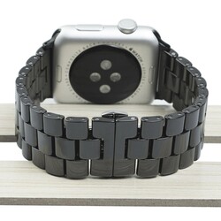 Apple Watch 38mm KRD-15 Metal Kordon Siyah