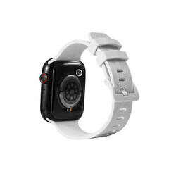 Apple Watch 38mm KRD-23 Silikon Kordon Beyaz