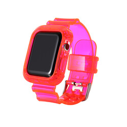 Apple Watch 38mm KRD-27 Silicon Band Pink