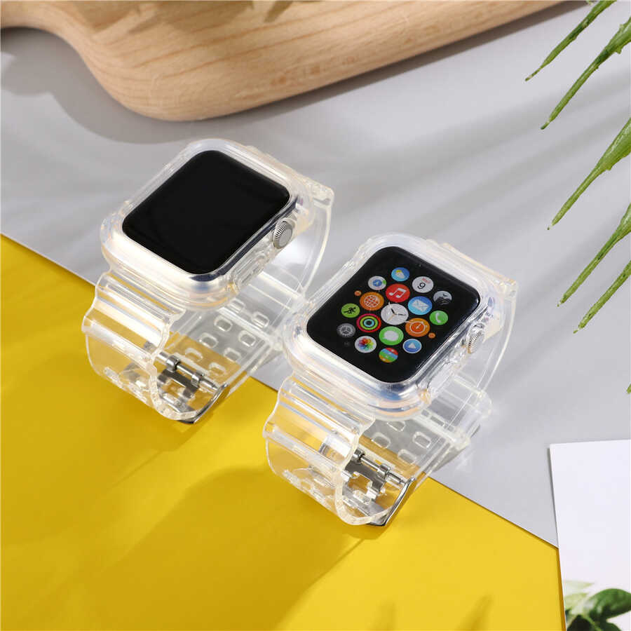 Apple Watch 38mm KRD-27 Silikon Kordon - 7