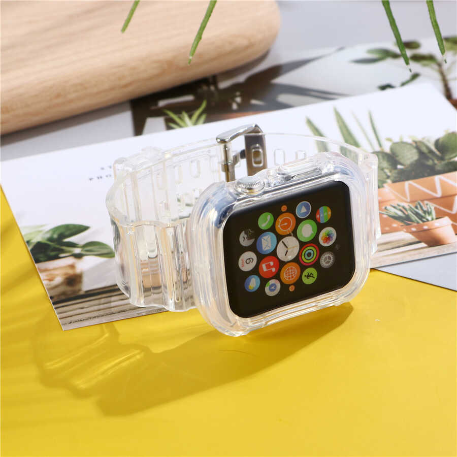 Apple Watch 38mm KRD-27 Silikon Kordon - 10