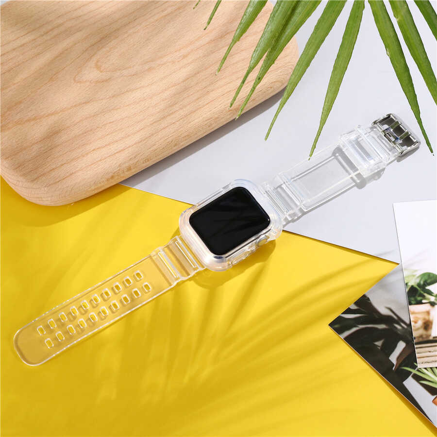Apple Watch 38mm KRD-27 Silikon Kordon - 12