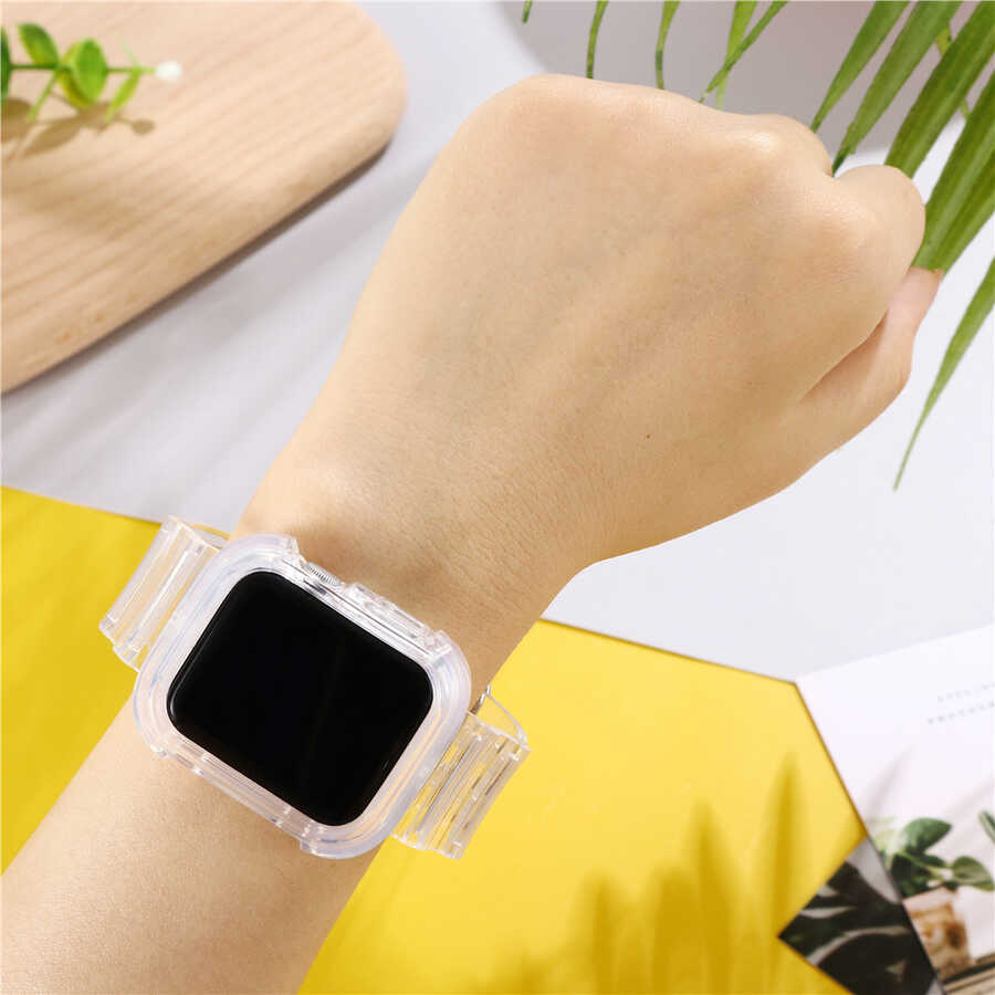 Apple Watch 38mm KRD-27 Silikon Kordon - 20