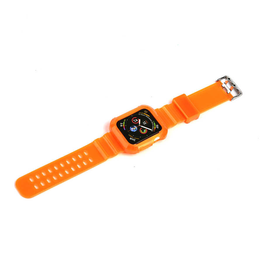 Apple Watch 38mm KRD-27 Silikon Kordon - 3