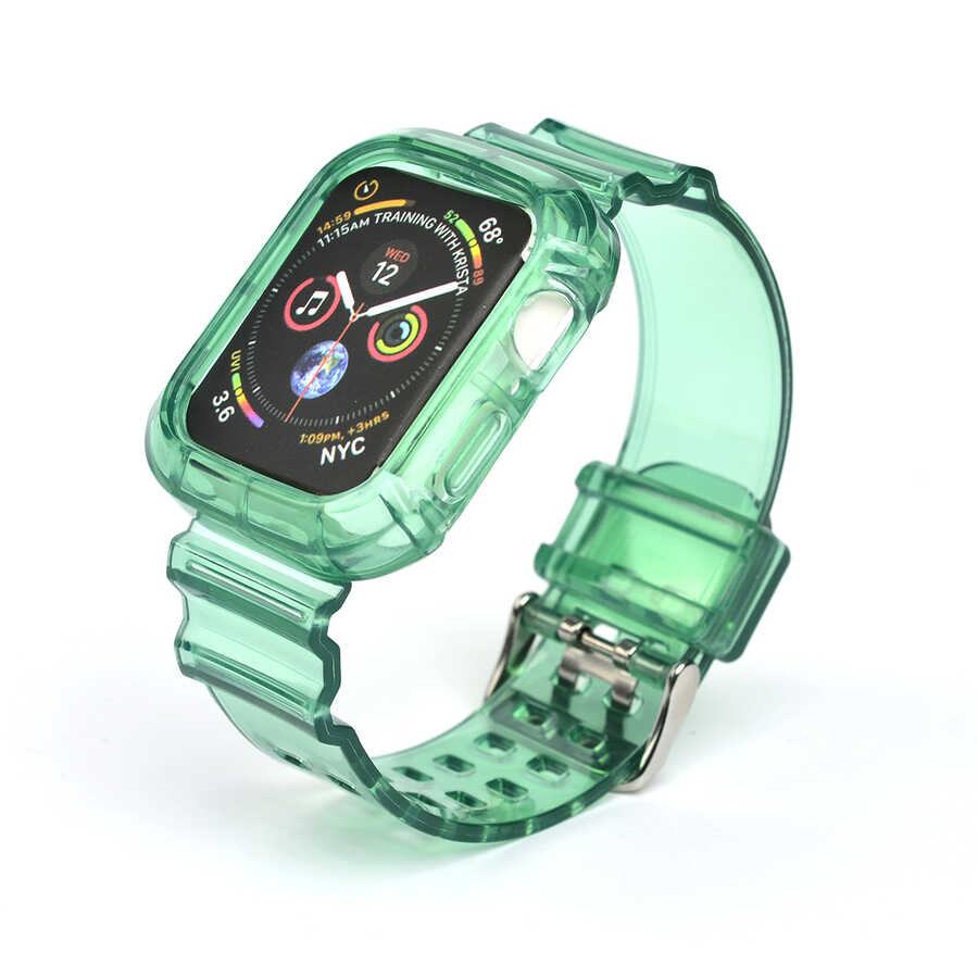 Apple Watch 38mm KRD-27 Silikon Kordon - 5