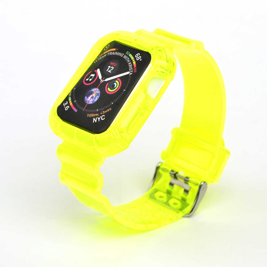 Apple Watch 38mm KRD-27 Silikon Kordon - 6