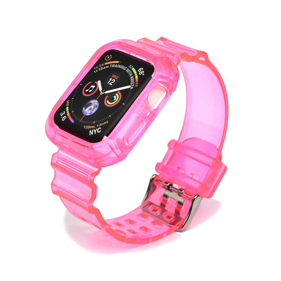 Apple Watch 38mm KRD-27 Silikon Kordon - 11