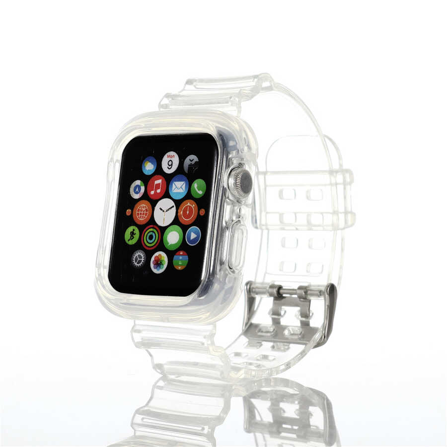 Apple Watch 38mm KRD-27 Silikon Kordon - 22