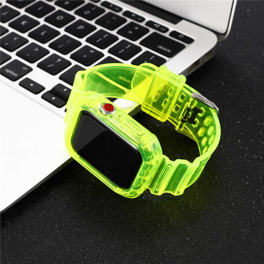 Apple Watch 38mm KRD-27 Silikon Kordon - 27