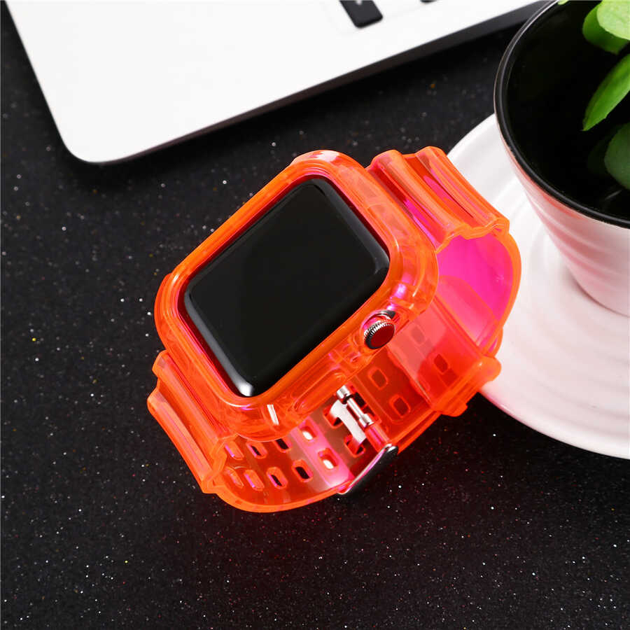 Apple Watch 38mm KRD-27 Silikon Kordon - 28