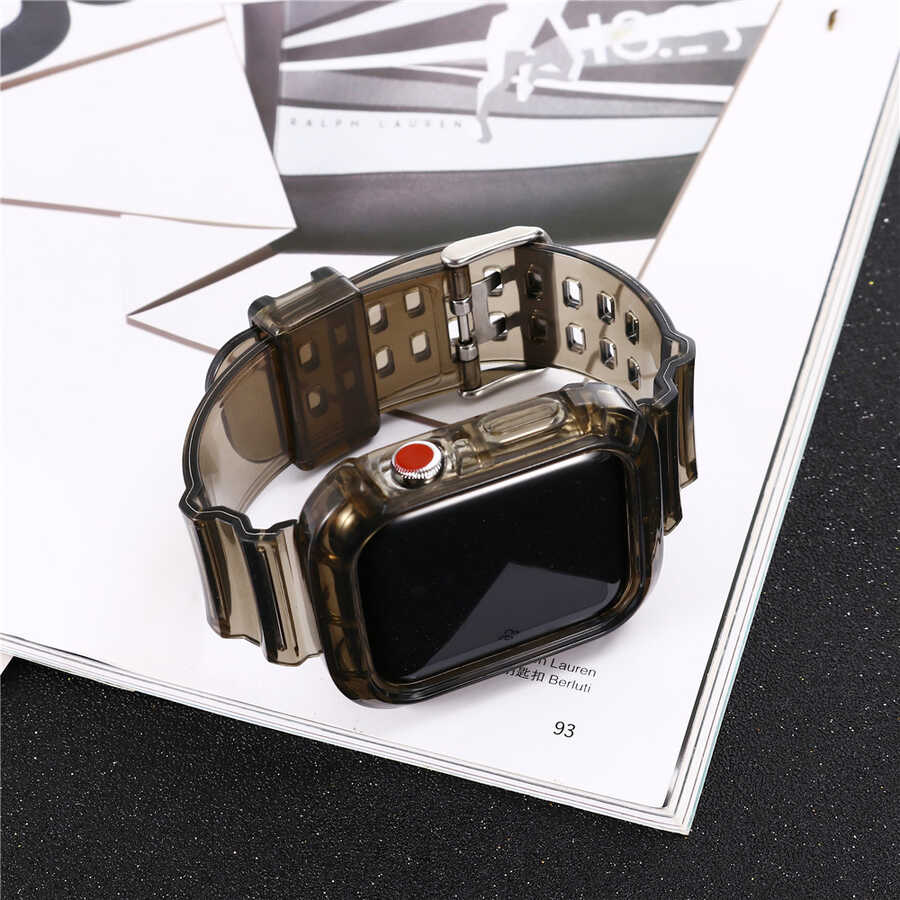 Apple Watch 38mm KRD-27 Silikon Kordon - 29