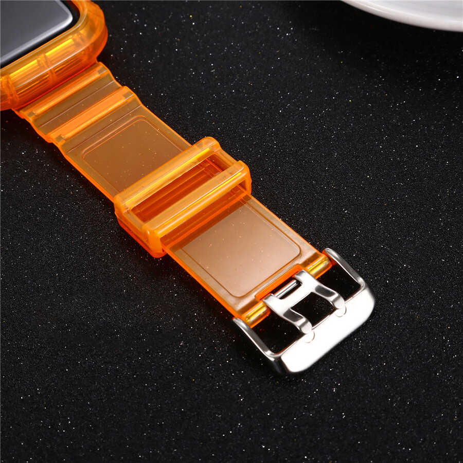 Apple Watch 38mm KRD-27 Silikon Kordon - 33