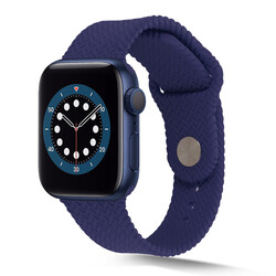 Apple Watch 38mm KRD-37 Silicon Band Navy blue