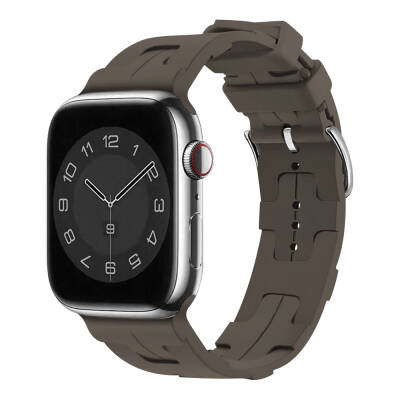 Apple Watch 38mm KRD-92 Silicon Cordon Haki