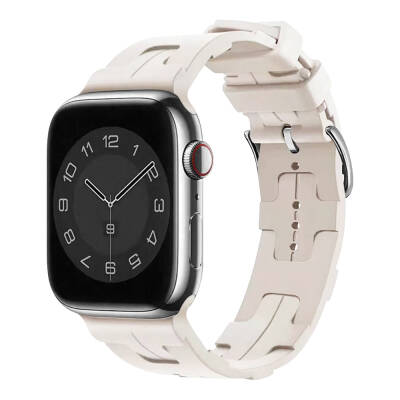 Apple Watch 38mm KRD-92 Silicon Cordon Starlight