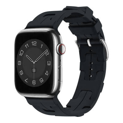 Apple Watch 38mm KRD-92 Silicon Cordon Midnight