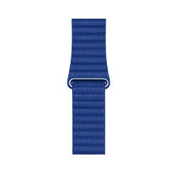 Apple Watch 38mm KRD-09 Leather Lop Band Blue